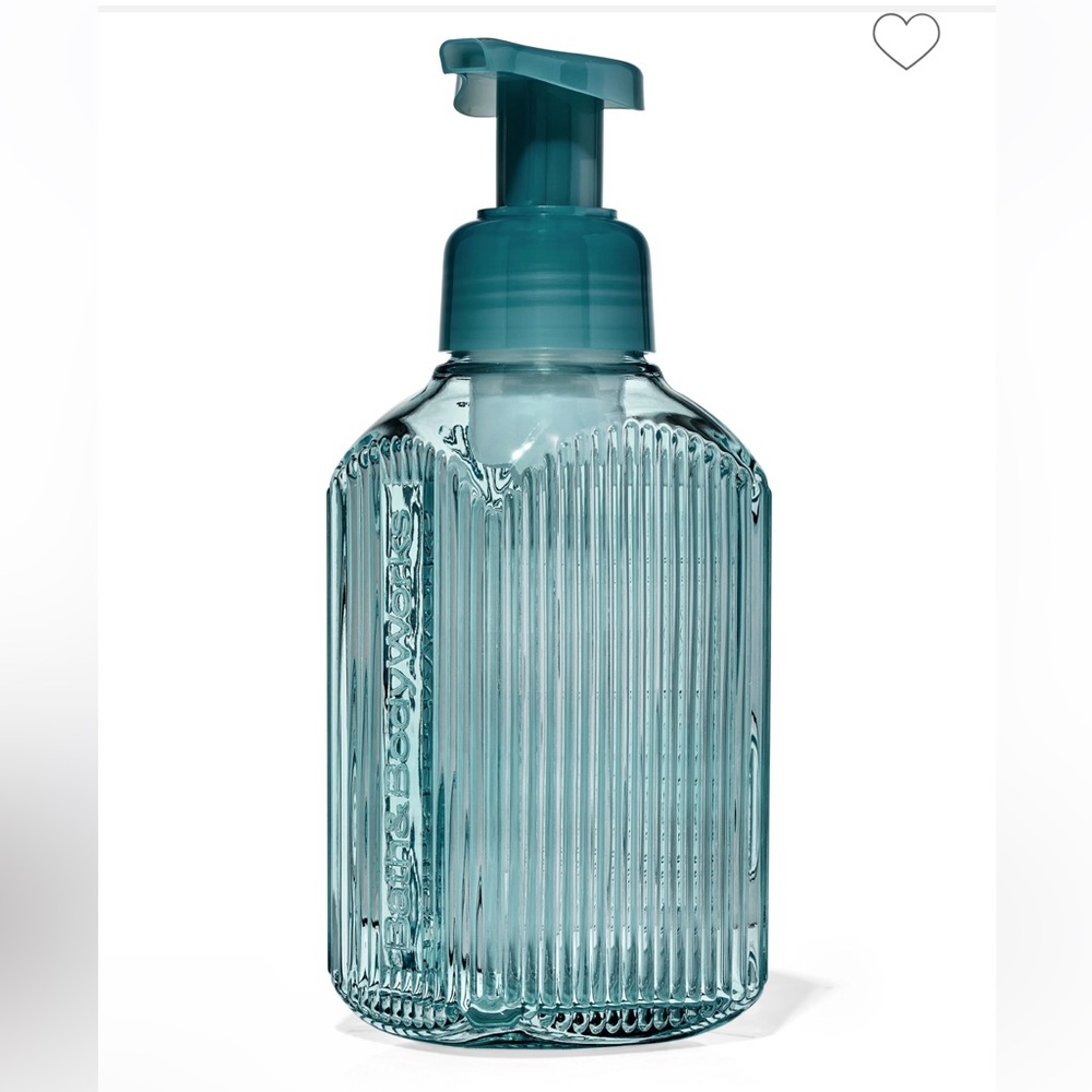 Bath & Body Works Green Vertical Lines Gentle & Clean Foaming Hand Soap